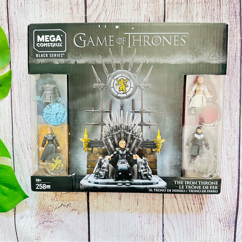 Game Of Thrones (GOT) Mega Construx The Iron Throne Building Set NEW